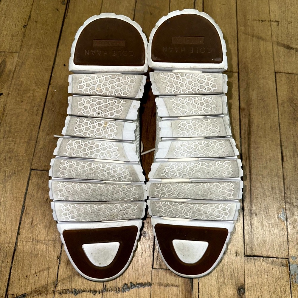 Cole Haan Trainers Men 9 White Zerogrand Comfort Lace Up Walking Running Shoes - Picture 9 of 11
